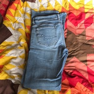 American Eagle Outfitters LONG Skinny Kick Jeans